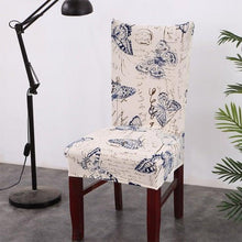 Load image into Gallery viewer, Black Spandex elastic wedding Chair Covers Anti-dirty housse de chaise office hotel chair cover seat  Chair Covers Protector Seat Case Chair Cover Seat Protector Super Fit Slipcover Stretch Removable Washable
