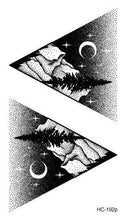 Load image into Gallery viewer, Black Temporary Waterproof Tattoo Sticker Mountains Tree Body Decoration Elegant Stylish Design
