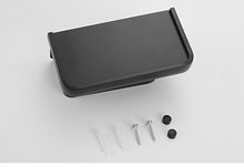将图片加载到图库查看器，Black Toilet Paper Holder Multifunction Bathroom Storage Shelf Roll Paper Holder Toilet Paper Holder With Shelf Matte Black Toilet Paper Holder Toilet Paper Roll Holder Bathroom Adhesive Toilet Paper Holder
