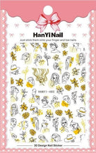 将图片加载到图库查看器，Black White 3D Nail Sticker Decals Cool English Letter Nail Art Decoration Manicure Design Christmas New Year Gift French Nail Art Stickers Decals 8Sheets Nail Art Supplies 3D Self-Adhesive Nail Art Decoration  Pattern Nail Accessories Classic Simple
