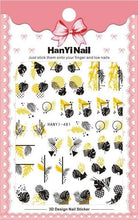 将图片加载到图库查看器，Black White 3D Nail Sticker Decals Cool English Letter Nail Art Decoration Manicure Design Christmas New Year Gift French Nail Art Stickers Decals 8Sheets Nail Art Supplies 3D Self-Adhesive Nail Art Decoration  Pattern Nail Accessories Classic Simple
