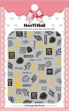 将图片加载到图库查看器，Black White 3D Nail Sticker Decals Cool English Letter Nail Art Decoration Manicure Design Christmas New Year Gift French Nail Art Stickers Decals 8Sheets Nail Art Supplies 3D Self-Adhesive Nail Art Decoration  Pattern Nail Accessories Classic Simple
