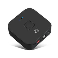 Load image into Gallery viewer, Black Wireless Bluetooth Receiver 5.0 aptX LL RCA NFC 3.5mm Jack Aux Audio Adapter
