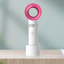 Load image into Gallery viewer, Bladeless Handheld Fan for Eyelash Extension
