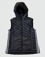 Load image into Gallery viewer, Powerstripe Eco-Friendly Down Hooded Vest
