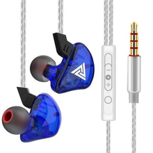 Load image into Gallery viewer, Blue Gaming Bass 3.5mm In-Ear Earphone Game Headset Noise Driver Gaming Earbuds Headset with Dual Mic Detachable &amp; Built-in and Volume Control For Mobile Gaming PC  Cancelling Earbuds With Mic
