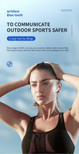 Load image into Gallery viewer, Bluetooth 5.0 Earphones LED Charging Box Wireless Headphone 9D Stereo Sound Sports Waterproof Earbuds Headsets With Microphone Wearable Wireless Clear Calls Music Headphones Immersive Sound 12 Hours Single Playtime HiFi Quality Stereo Sound
