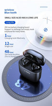 Load image into Gallery viewer, Bluetooth 5.0 Earphones LED Charging Box Wireless Headphone 9D Stereo Sound Sports Waterproof Earbuds Headsets With Microphone Wearable Wireless Clear Calls Music Headphones Immersive Sound 12 Hours Single Playtime HiFi Quality Stereo Sound
