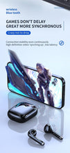 Load image into Gallery viewer, Bluetooth 5.0 Earphones LED Charging Box Wireless Headphone 9D Stereo Sound Sports Waterproof Earbuds Headsets With Microphone Wearable Wireless Clear Calls Music Headphones Immersive Sound 12 Hours Single Playtime HiFi Quality Stereo Sound
