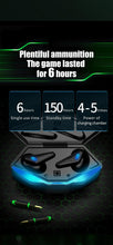Load image into Gallery viewer, Bluetooth 5.0 Gaming Headset Workout Music Earphones Earbuds With Mic Bass Audio Quality Sound Wireless Headphones Sports Headphones Wearable Sweatproof Easy Pairing Headset For Sport Black
