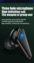 Load image into Gallery viewer, Bluetooth 5.0 Gaming Headset Workout Music Earphones Earbuds With Mic Bass Audio Quality Sound Wireless Headphones Sports Headphones Wearable Sweatproof Easy Pairing Headset For Sport Black
