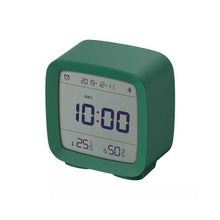 Load image into Gallery viewer, Bluetooth Alarm Clock Temperature Humidity Display LCD Screen Adjustable Clock Dual Alarm Clock with Night Light, Alarm Clock for Kids Small Alarm Clock for Home Bedroom Travel USB Powered Cute Design Nightlight With APP Smart Home
