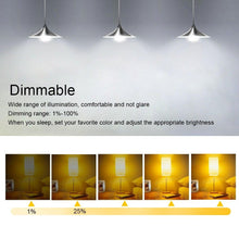 Load image into Gallery viewer, Bluetooth E27 LED Bulb RGB Smart Light Bulbs 15W B22 RGBW RGBWW Lampada Colorful Dimmable Phone APP Control LED Lamp For Home WiFi &amp; Bluetooth 5.0, Compatible w/ Alexa &amp; Google Without Hub, Dimmable, Music Sync, Schedules, Color Changing Light Bulb RGBW
