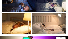 Load image into Gallery viewer, Bluetooth E27 LED Bulb RGB Smart Light Bulbs 15W B22 RGBW RGBWW Lampada Colorful Dimmable Phone APP Control LED Lamp For Home WiFi &amp; Bluetooth 5.0, Compatible w/ Alexa &amp; Google Without Hub, Dimmable, Music Sync, Schedules, Color Changing Light Bulb RGBW
