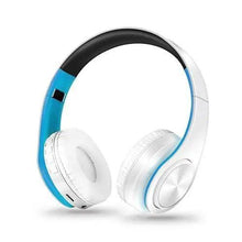 将图片加载到图库查看器，Bluetooth Foldable Earphone Unique Wireless Stereo Headphones Sport Earphone With Microphone Modern Music Headphones
