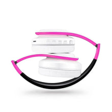 将图片加载到图库查看器，Bluetooth Foldable Earphone Unique Wireless Stereo Headphones Sport Earphone With Microphone Modern Music Headphones
