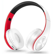 将图片加载到图库查看器，Bluetooth Foldable Earphone Unique Wireless Stereo Headphones Sport Earphone With Microphone Modern Music Headphones
