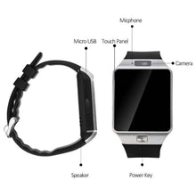 Load image into Gallery viewer, Bluetooth Smart Watch with Camera, Pedometer, Activity Monitor and iPhone/Android Phone Sync
