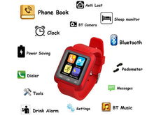 将图片加载到图库查看器，Bluetooth Smart Watch with Phone Pairing, Pedometer, Sleep Monitoring, etc.
