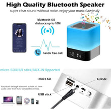 将图片加载到图库查看器，Bluetooth Speaker Touch Sensor Bedside Lamp
