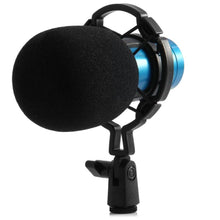 Load image into Gallery viewer, BM-800 Condenser Sound Recording Microphone with Shock Mount for Radio Braodcasting
