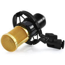 Load image into Gallery viewer, BM-800 Condenser Sound Recording Microphone with Shock Mount for Radio Braodcasting
