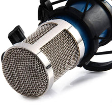 Load image into Gallery viewer, BM-800 Condenser Sound Recording Microphone with Shock Mount for Radio Braodcasting
