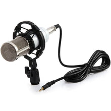 Load image into Gallery viewer, BM-800 Condenser Sound Recording Microphone with Shock Mount for Radio Braodcasting
