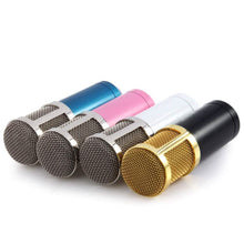 Load image into Gallery viewer, BM-800 Condenser Sound Recording Microphone with Shock Mount for Radio Braodcasting
