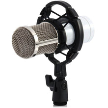 Load image into Gallery viewer, BM-800 Condenser Sound Recording Microphone with Shock Mount for Radio Braodcasting

