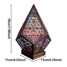 Load image into Gallery viewer, Bohemian Diamond Pole Star Projector Night Light
