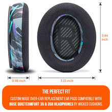Load image into Gallery viewer, Bose QC35 Cooling Gel Earpads - WC FreeZe
