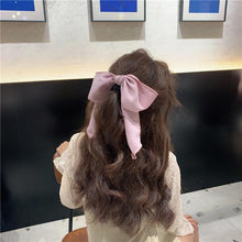 将图片加载到图库查看器，Bowknot Hair Scrunchies For Women Girls Sweet Elastic Hair Bands Elegant Hair Tie Rope Rubber Band Hair Gum Gorgeous Hair Accessories For Women
