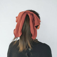 将图片加载到图库查看器，Bowknot Hair Scrunchies For Women Girls Sweet Elastic Hair Bands Elegant Hair Tie Rope Rubber Band Hair Gum Gorgeous Hair Accessories For Women
