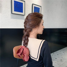 将图片加载到图库查看器，Bowknot Hair Scrunchies For Women Girls Sweet Elastic Hair Bands Elegant Hair Tie Rope Rubber Band Hair Gum Gorgeous Hair Accessories For Women

