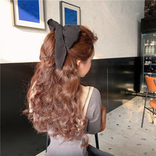 将图片加载到图库查看器，Bowknot Hair Scrunchies For Women Girls Sweet Elastic Hair Bands Elegant Hair Tie Rope Rubber Band Hair Gum Gorgeous Hair Accessories For Women
