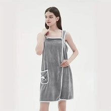 将图片加载到图库查看器，Bowknot Wearable Bath Towel for Adults
