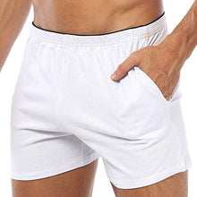 Load image into Gallery viewer, Boxer Cotton Sleep Men Swimming Briefs or Boxers Shorts with Pocket  Mens Shorts Running Shorts Men Outdoor Sports Men's Gym Shorts Daily fitness shorts
