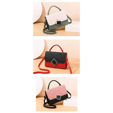 Load image into Gallery viewer, Brand New Attractive Candy Color Design PU Leather Crossbody Bags For Women And Girls Nice Shoulder Hand Bag, Travel Handbags, Stylish Phone Purse Mini Flap

