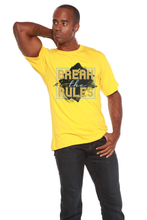 Load image into Gallery viewer, Break the Rules Men's Bamboo Viscose/Organic Cotton Short Sleeve Graphic T-Shirt
