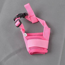 Load image into Gallery viewer, Breathable Adjustable Dog Muzzle Nylon Straps Anti Barking Comfortable Dog Muzzles Pets Accessories Mouth Cover For Outdoor Walking
