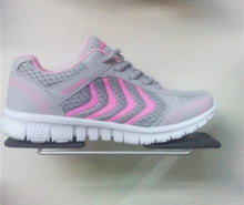 将图片加载到图库查看器，Breathable Fashion Women Sneakers White Women Casual Shoes Athletic Road Running Mesh Breathable Casual Sneakers Lace Up Comfort Sports Student Fashion Tennis Sneakers
