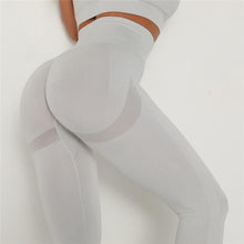 Load image into Gallery viewer, Breathable Leggings Women High Waist Seamless Push Up Fitness Workout Gym Pants Female Women Gym Leggings High Waisted Tummy Control Bottom Lift Yoga Pants Elegant Casual Homewear
