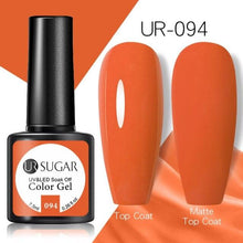 Load image into Gallery viewer, Brown Blue Gel Nail Polish UV LED Autumn Winter Series Matte And Glossy Colors Elegant Stylish Design For Womens
