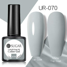 Load image into Gallery viewer, Brown Blue Gel Nail Polish UV LED Autumn Winter Series Matte And Glossy Colors Elegant Stylish Design For Womens
