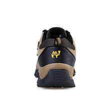 Load image into Gallery viewer, Brown Men's Wear-Resistant Sports Shoes Outdoor Hiking Shoes Training Solid Color Men's Shoe Low Top Waterproof Hiking Shoes Outdoor Lightweight Walking Shoes
