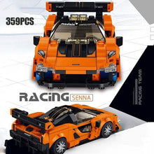 Load image into Gallery viewer, Building Blocks Racing Car Model
