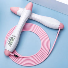 Load image into Gallery viewer, Built-in Rolling Pin Counter Jump Rope Skipping Rope Speed Rope For Boxing Jumping Training Lose Weight Fitness Digital Weight Calories Time Setting Skipping Rope With Counter For Indoor And Outdoor Exercise
