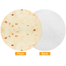 将图片加载到图库查看器，Burrito Tortilla Throw Blanket
