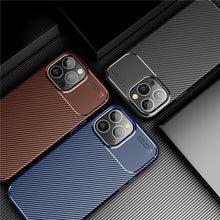 将图片加载到图库查看器，Business Black Shockproof Shock Absorption Soft Slim Bumper Fashion Non-Slip Anti Scratch Protective Phone Case For iPhone 12 Pro Max Case For iPhone 14 Plus 13 Mini 11 X XR XS Max 7 8 6 6S Soft Silicone Protective Phone Cover
